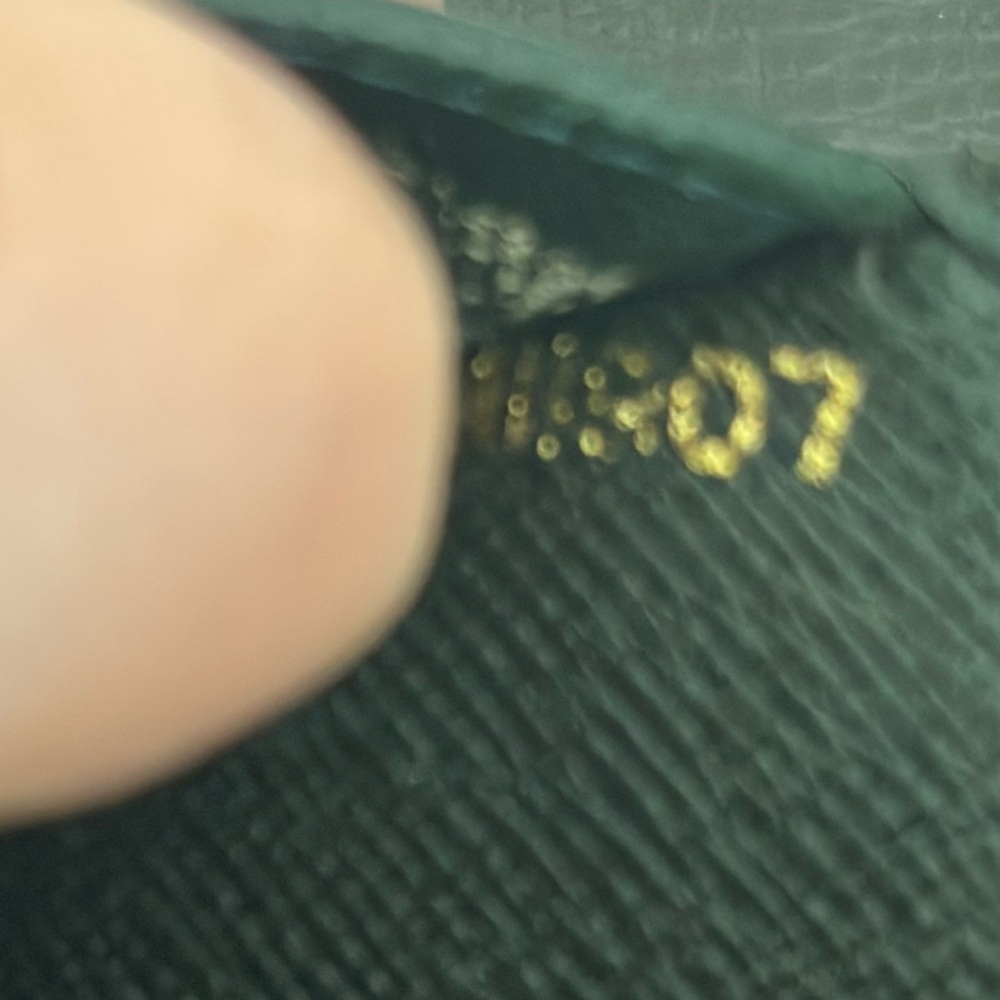 Louis Vuitton Dark green Leather Wallet - Picture 11 of 11